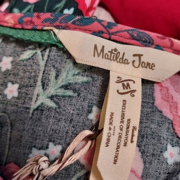 Matilda Jane LS top NWT floral - Picture 3 of 11
